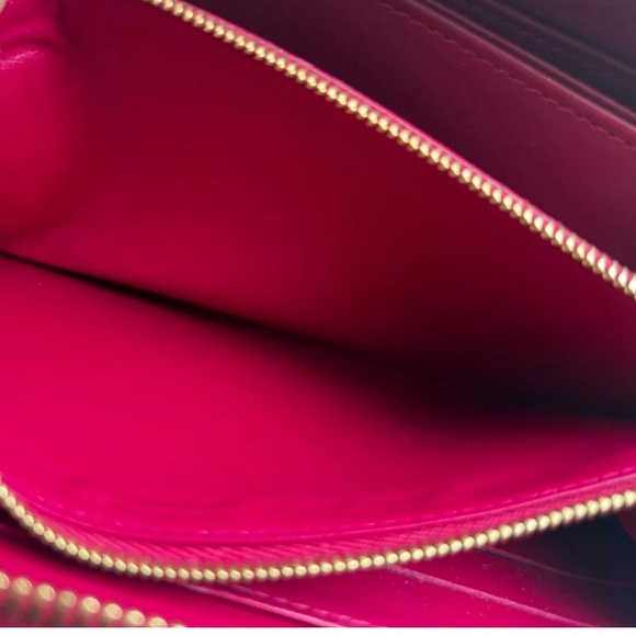 Louis Vuitton Wallet Long Rose Indian Monogram Vernis Authentic full inclusion - Picture 4 of 16